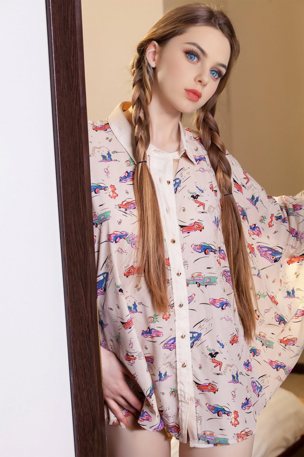 Posie - 148-170cm Premium Lifelike Sex Doll with Soft Silicone Head - SY Doll