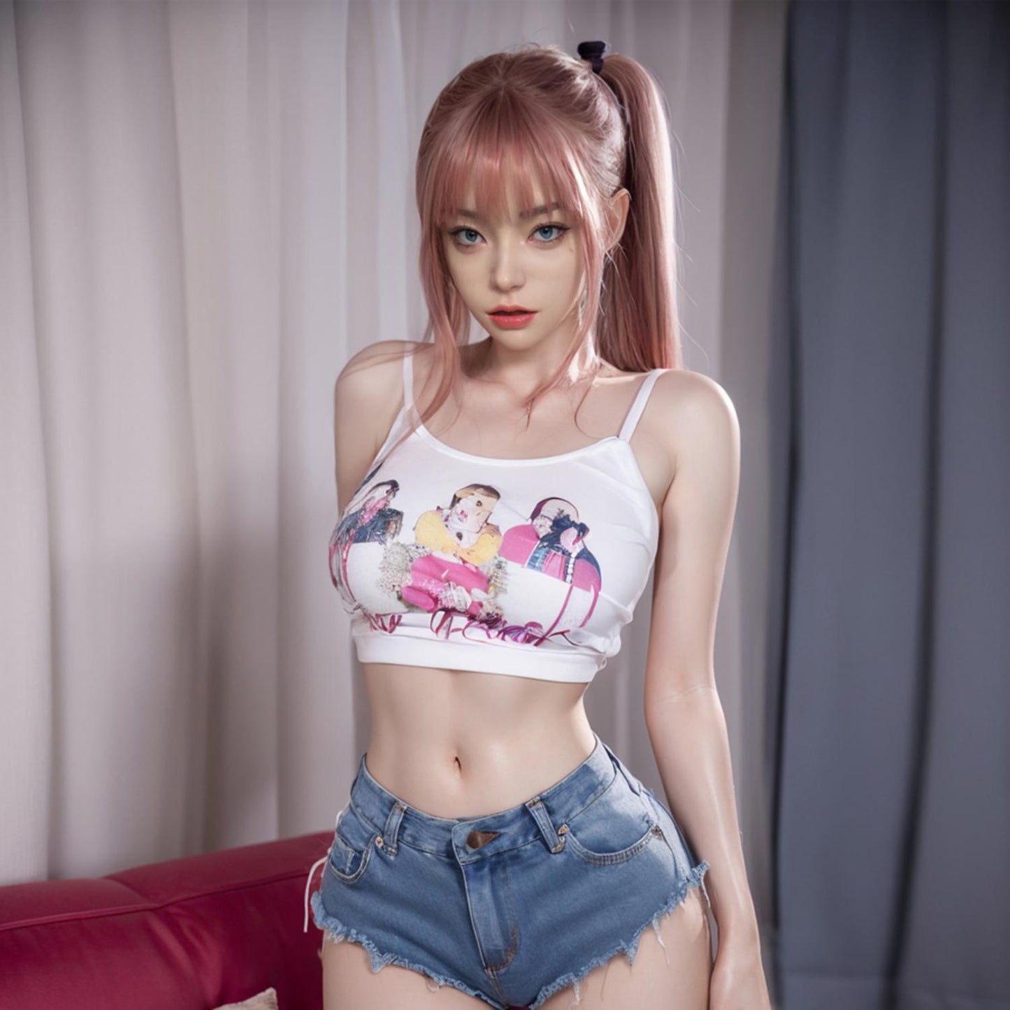 Arlise -163cm Full Silicone Realistic Sex Doll with ROS Oral - SY Doll(In Stock)