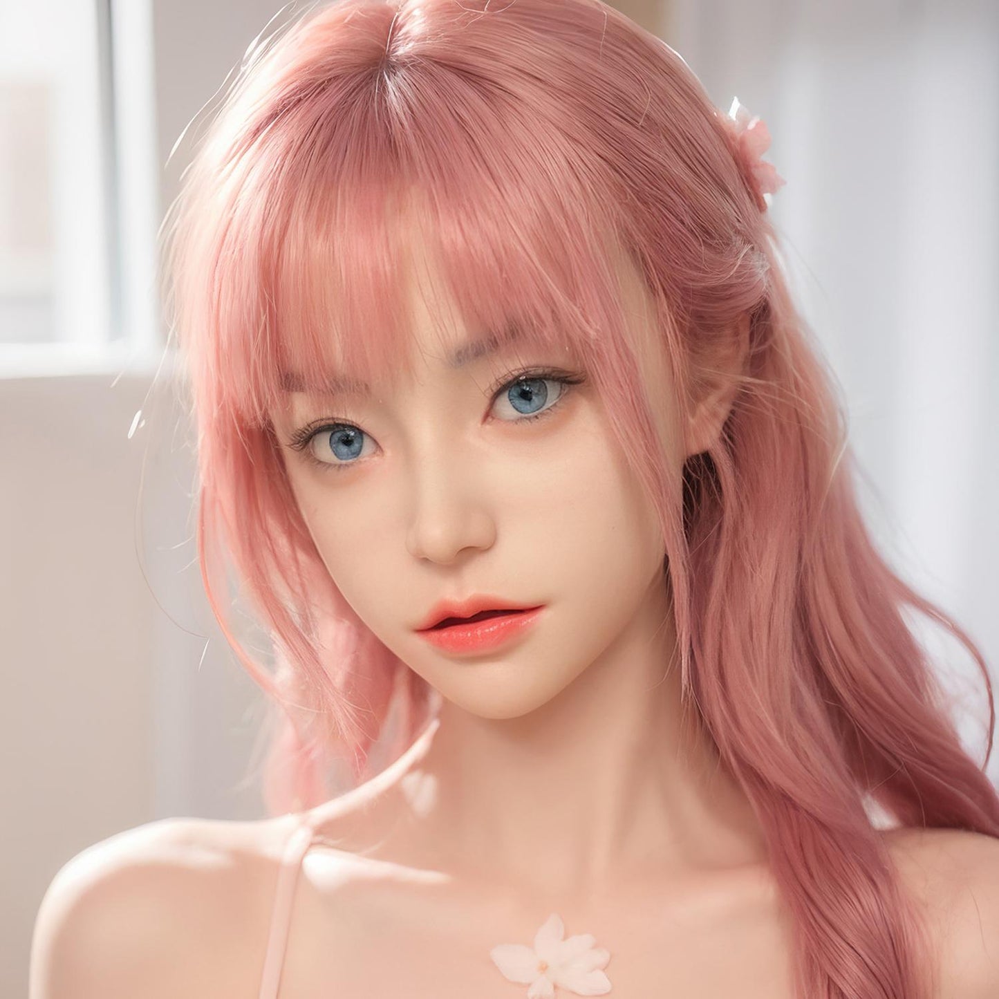 Edith - 148-170cm Silicone Head Realistic Sex Doll with ROS Oral - SY Doll