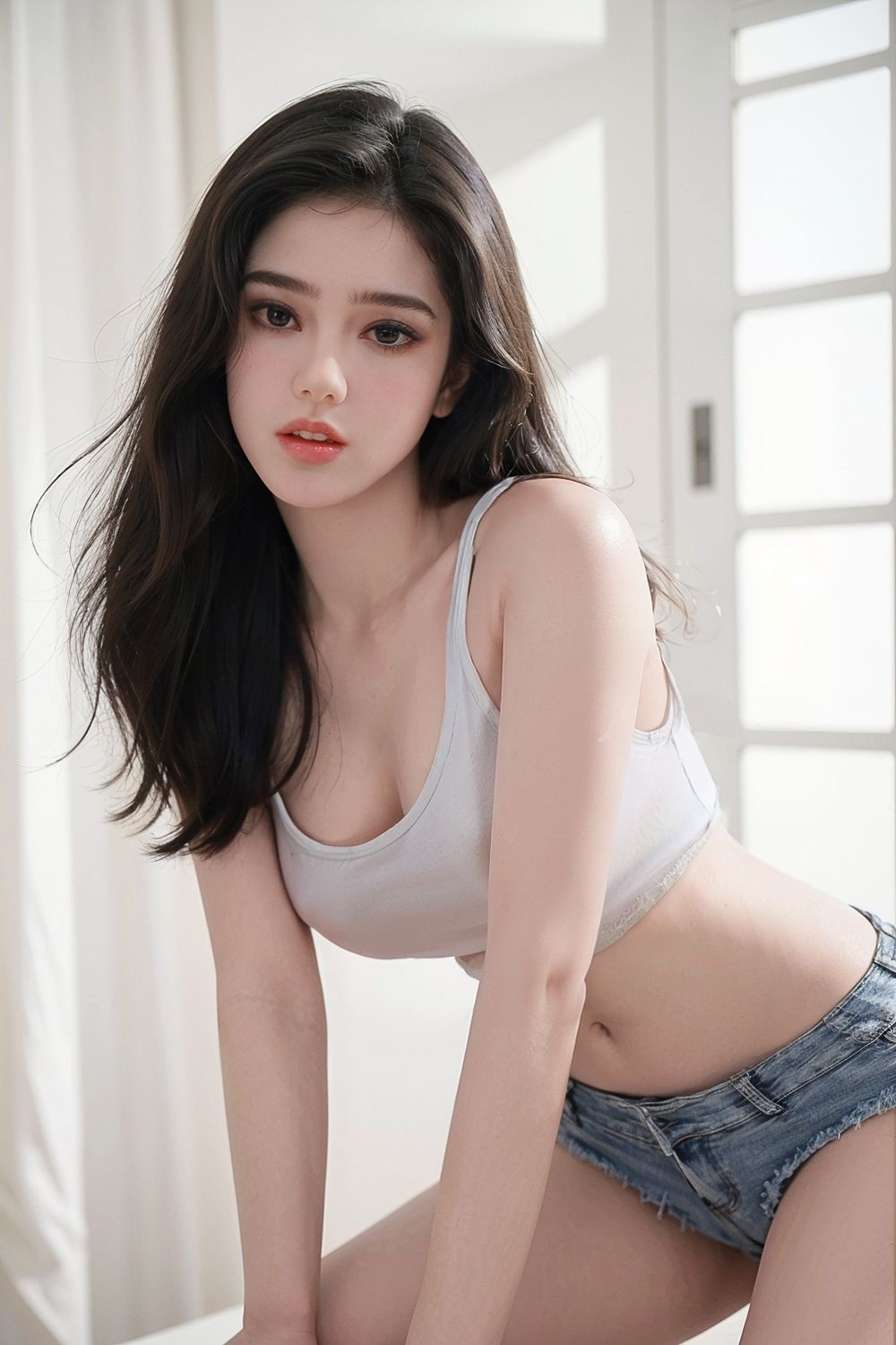 Elodie - 148-170cm Premium TPE Realistic Sex Doll with Silicone Options - SY Doll