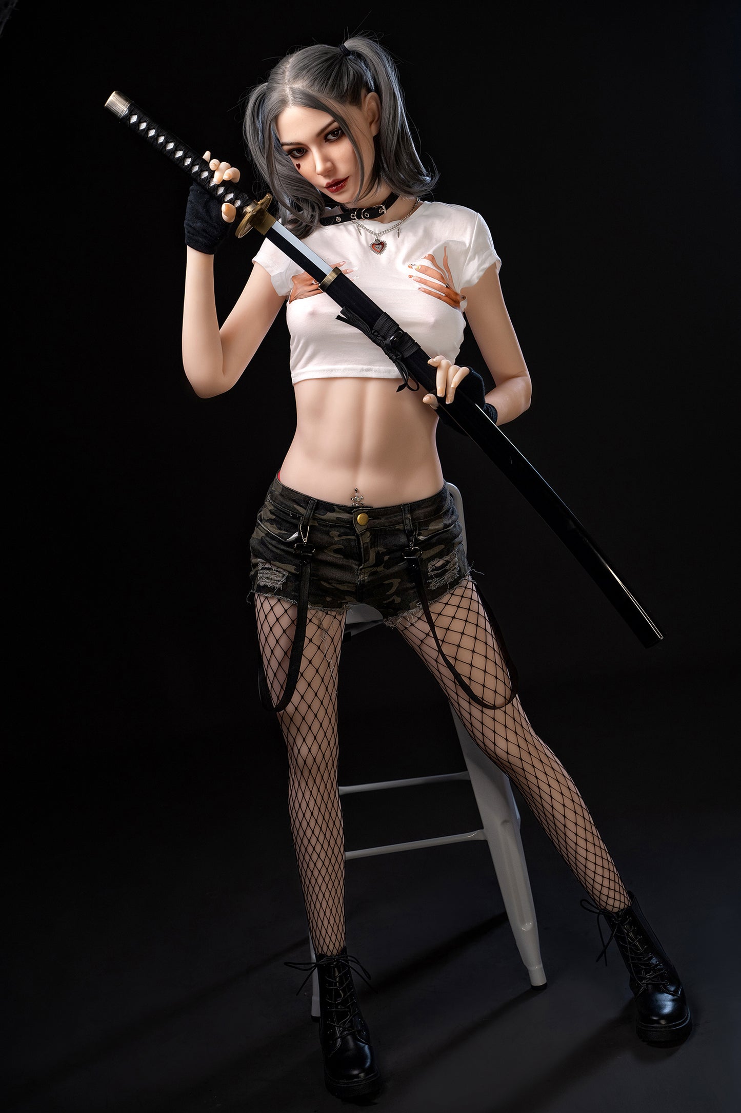 Amanda-Silicone Head+ 173cm C-Cup TPE Body Sex Doll with ROS Oral - SY Doll (In Stock)