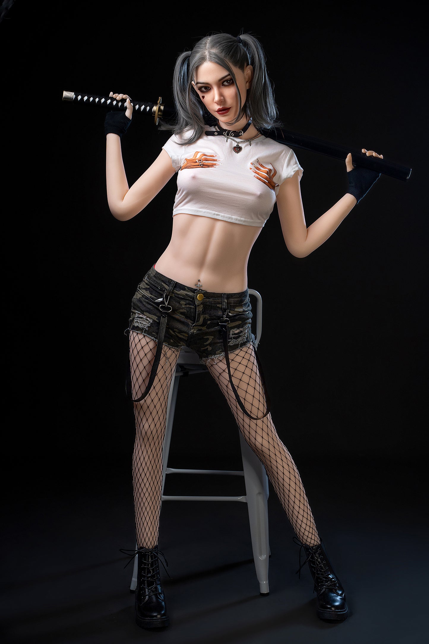 Amanda-Silicone Head+ 173cm C-Cup TPE Body Sex Doll with ROS Oral - SY Doll (In Stock)