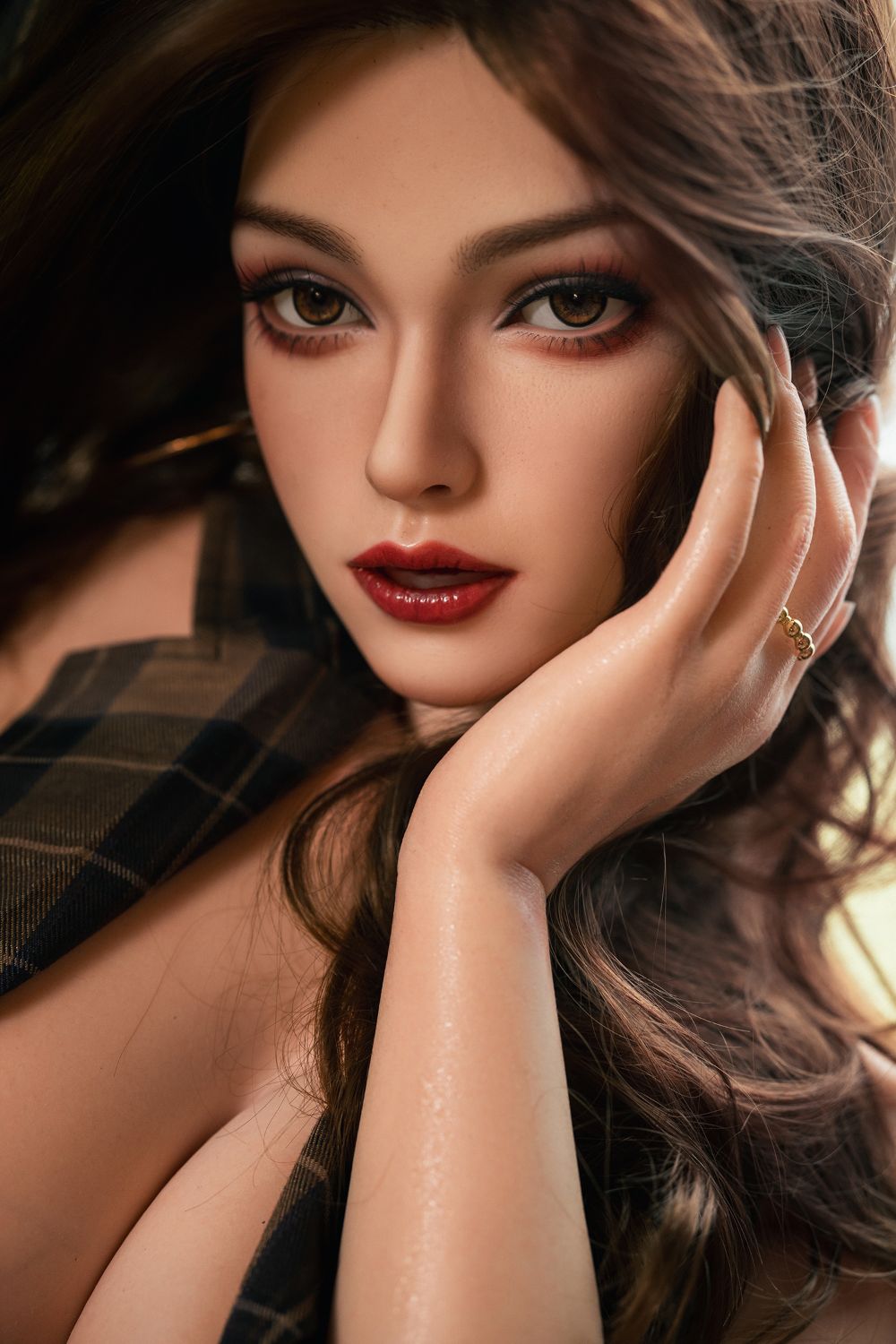 Lisa - 148-170cm Silicone Head Lifelike Sex Doll with ROS Oral - SY Doll