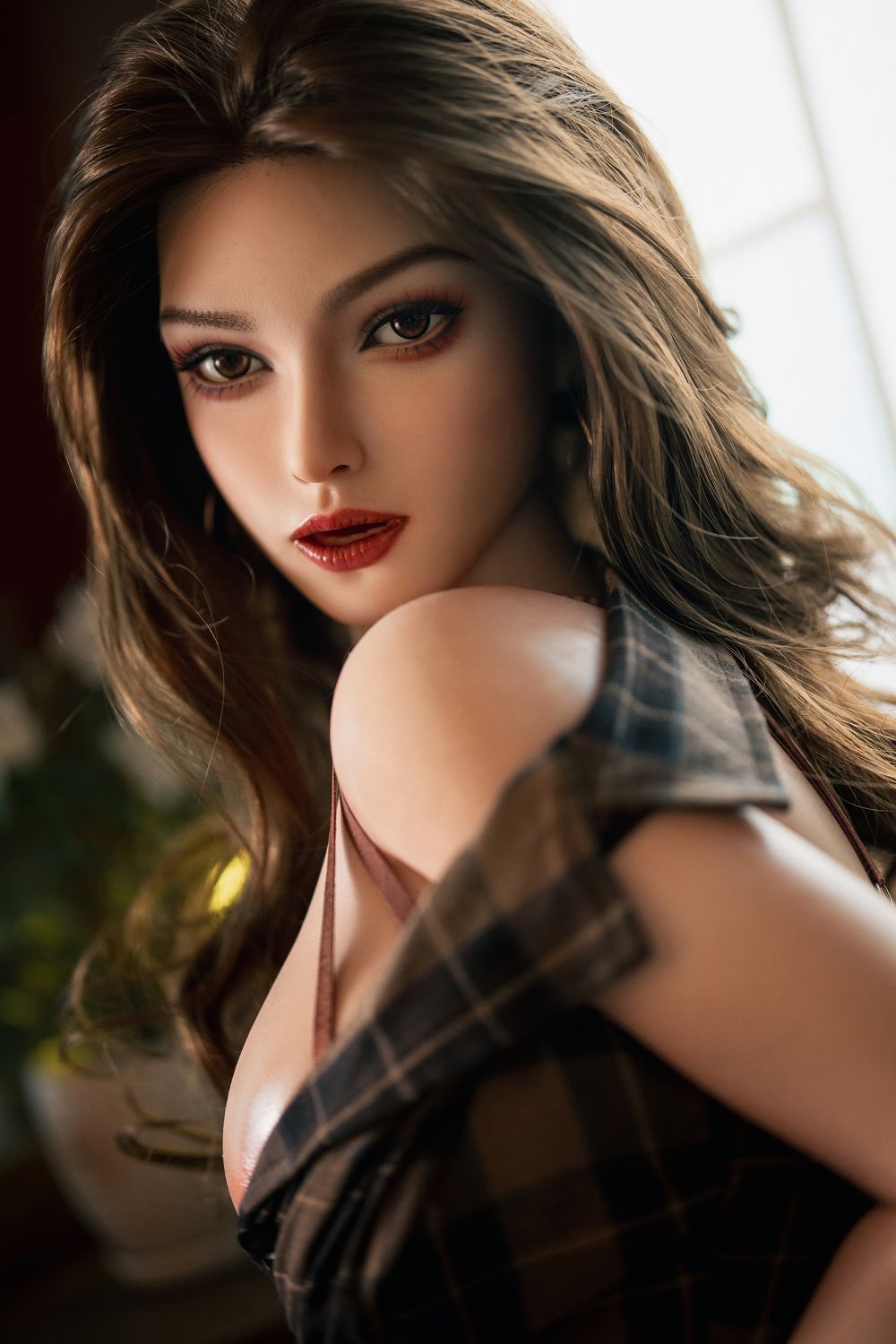 Lisa - 148-170cm Silicone Head Lifelike Sex Doll with ROS Oral - SY Doll