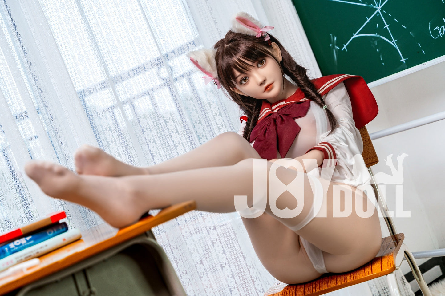YQ98- 148-162cm B Cup+ Silicone Head Japanese Sex Doll YQ Doll