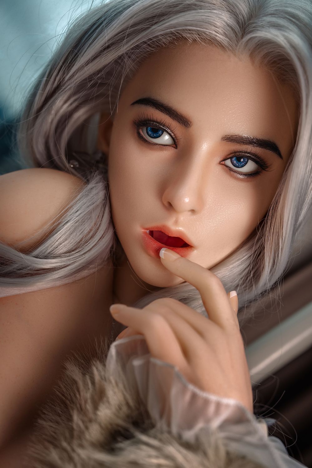 Nora - 148-170cm Silicone Head Realistic Sex Doll with ROS Oral - SY Doll
