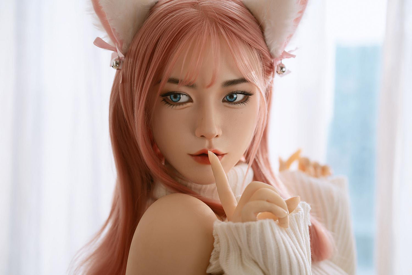 Jamie - 148-170cm Premium Lifelike Sex Doll with Soft Silicone Head - SY Doll