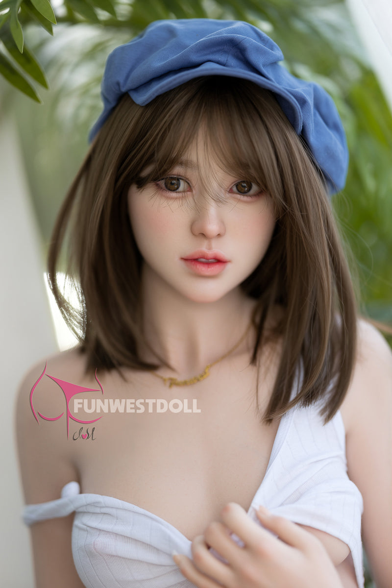 Hallie-Silicone-head-realdoll-Joydoll- FunWestDoll
