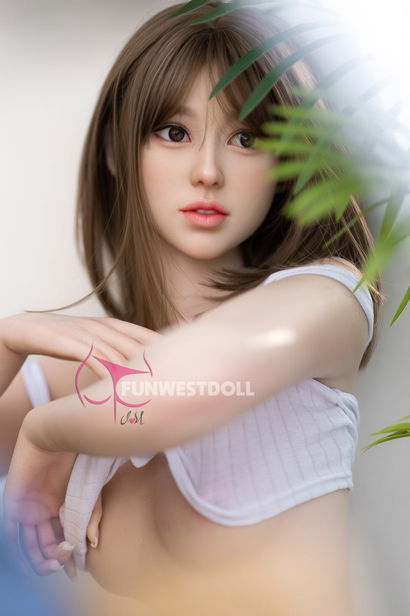 Hallie-Silicone-head-realdoll-Joydoll- FunWestDoll