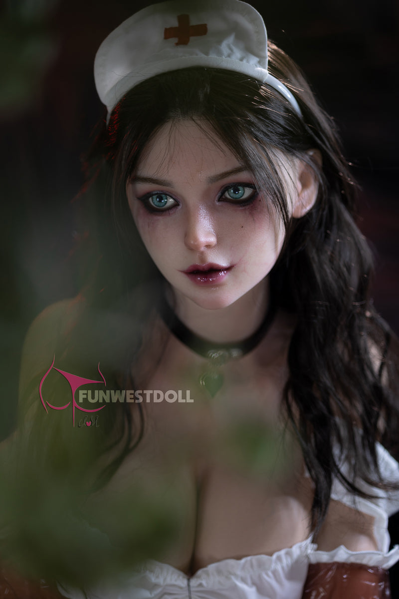 Elaine-Silicone-head-realdoll-Joydoll- FunWestDoll