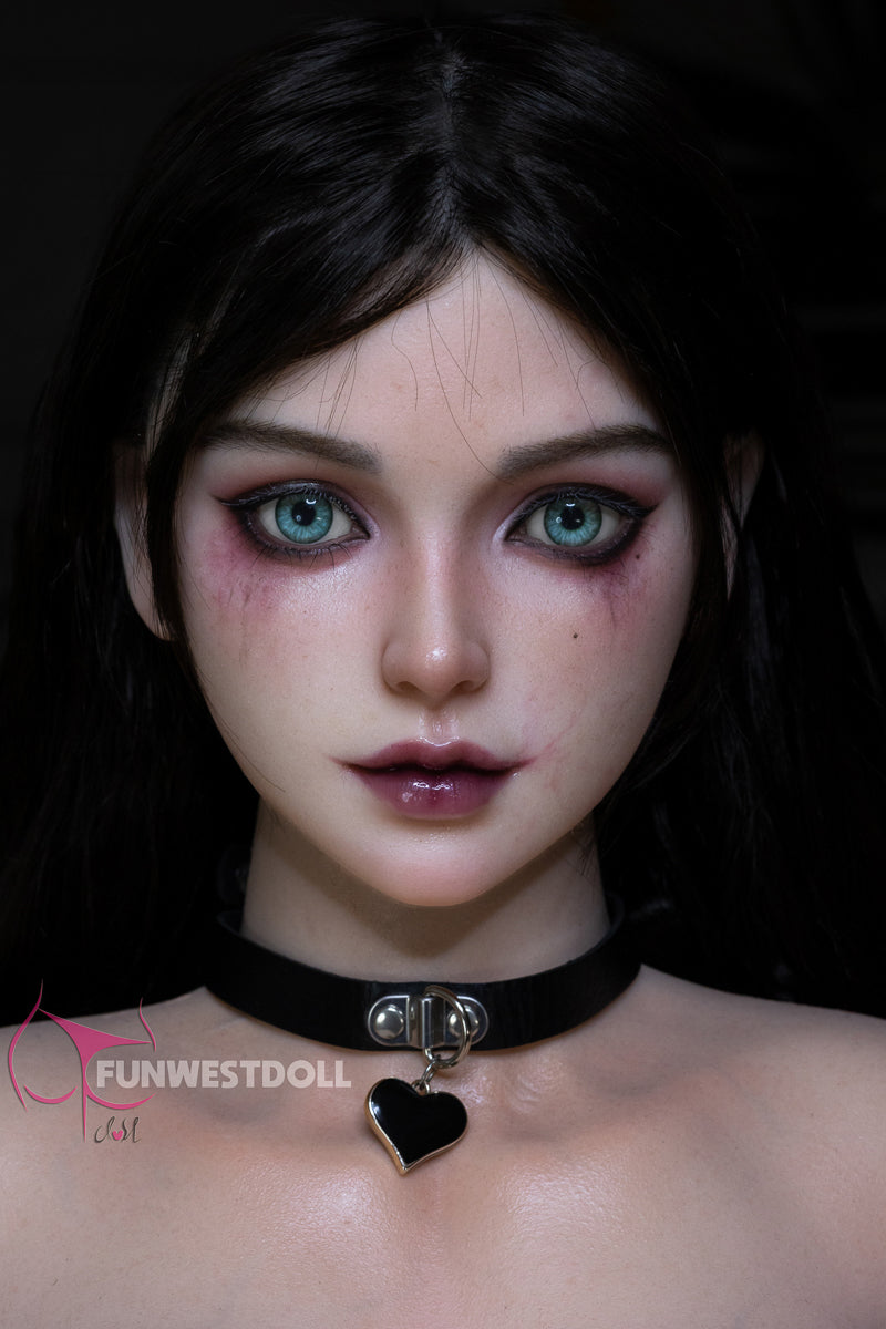 Elaine-Silicone-head-realdoll-Joydoll- FunWestDoll