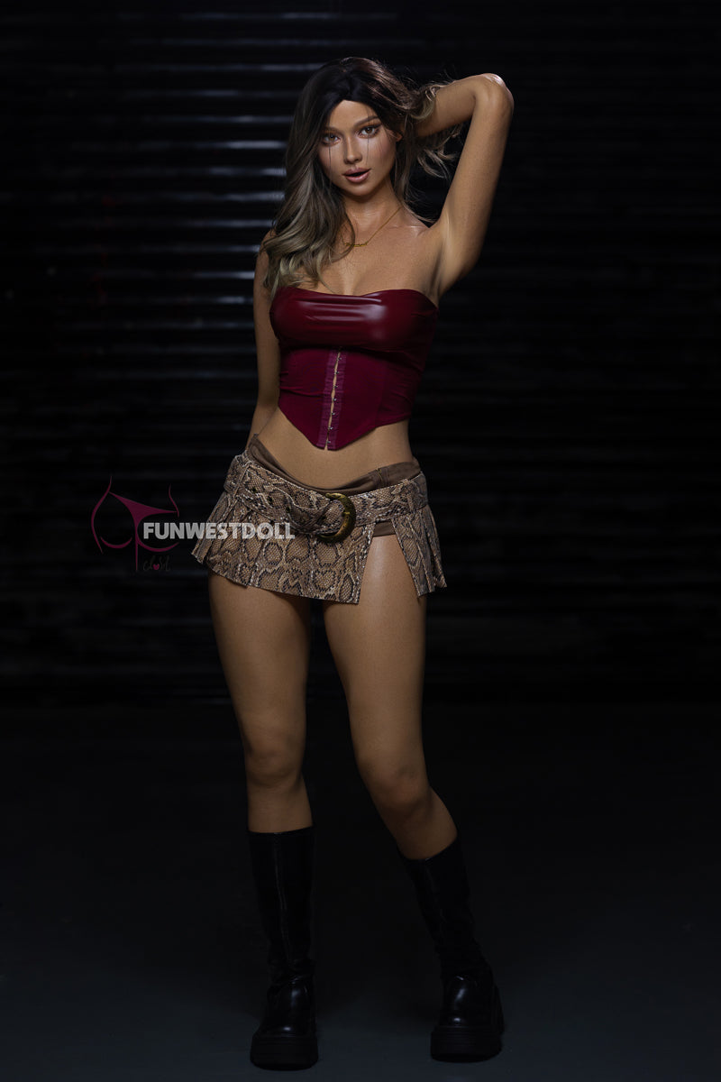 Maggie-Silicone-head-realdoll-Joydoll- FunWestDoll