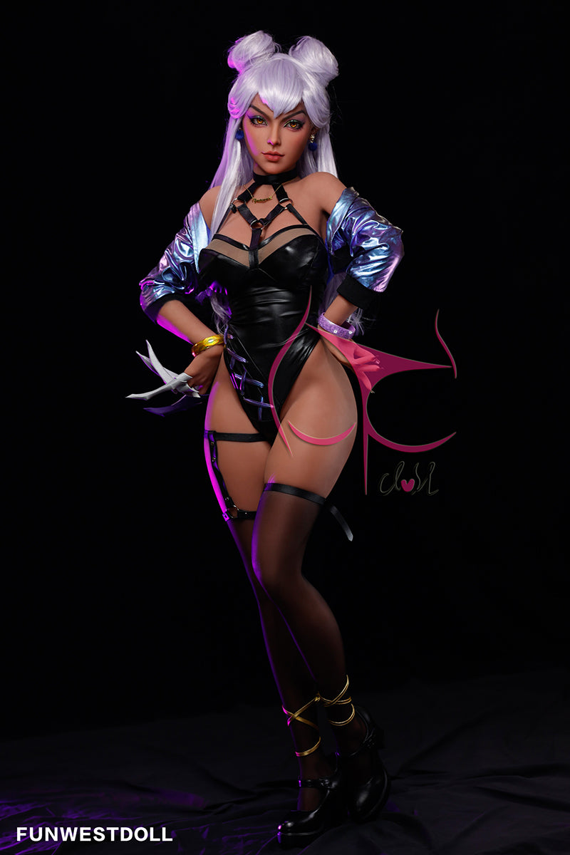 Cassie-Silicone-head-realdoll-Joydoll- FunWestDoll