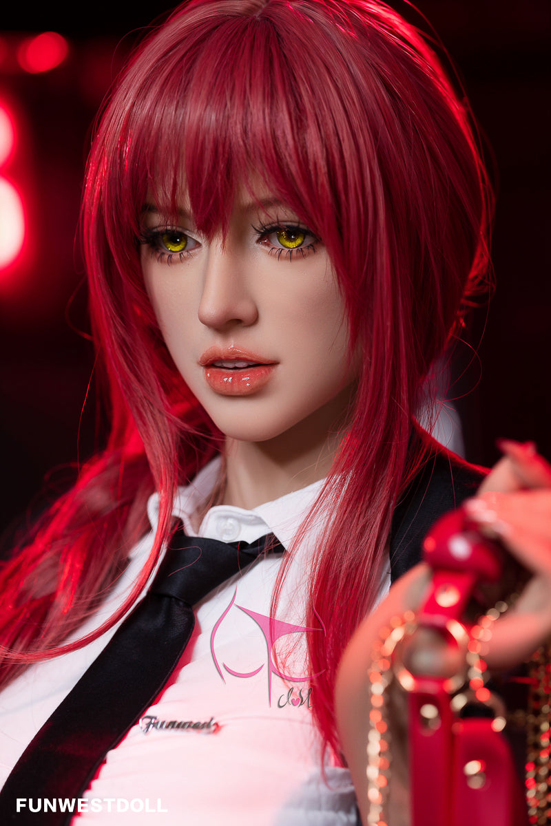 Angelina-Silicone-head-realdoll-Joydoll- FunWestDoll