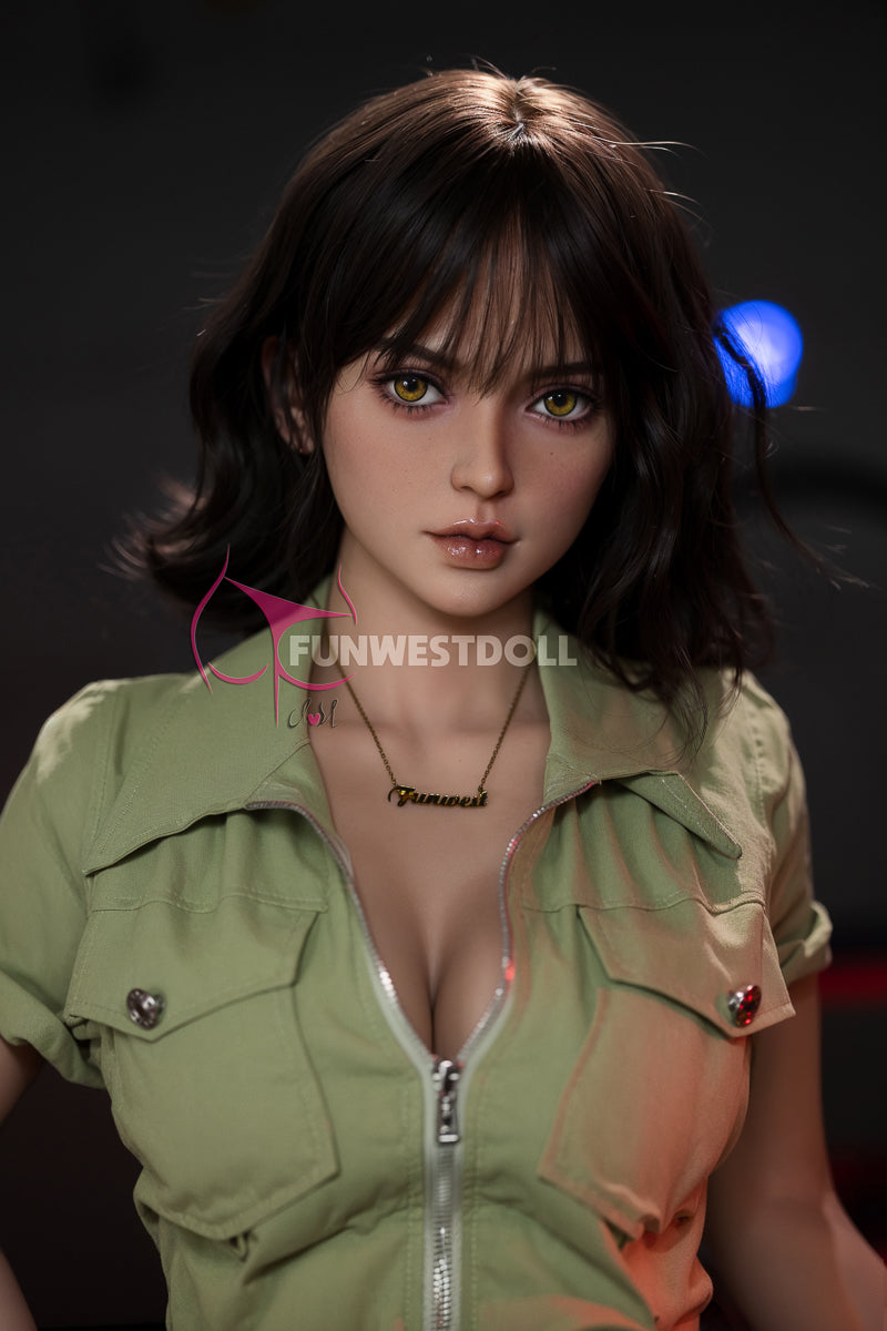 Adriana-Silicone-head-realdoll-Joydoll- FunWestDoll