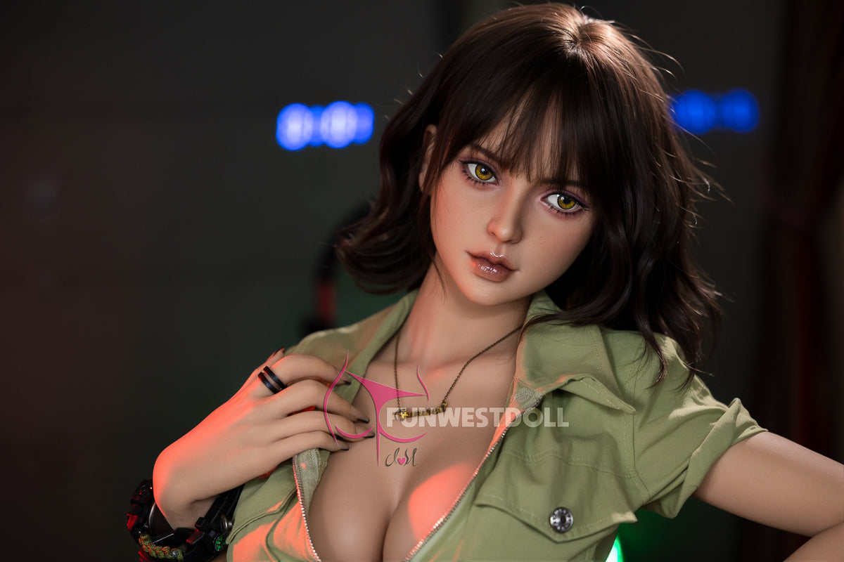 Adriana-Silicone-head-realdoll-Joydoll- FunWestDoll