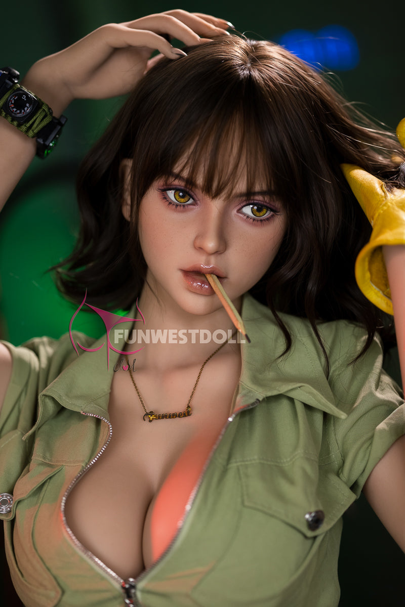 Adriana-Silicone-head-realdoll-Joydoll- FunWestDoll