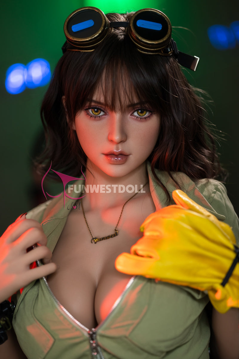 Adriana-Silicone-head-realdoll-Joydoll- FunWestDoll