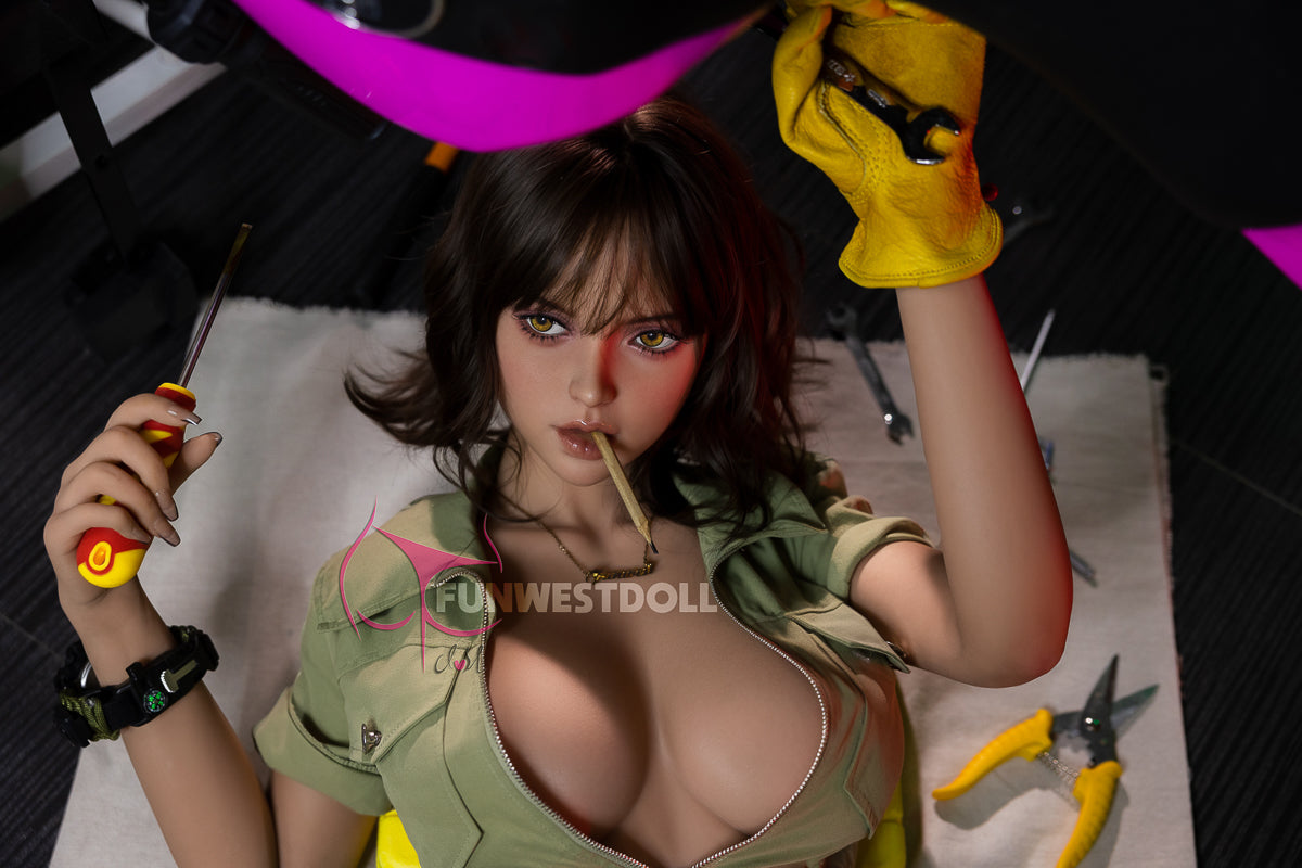 Adriana-Silicone-head-realdoll-Joydoll- FunWestDoll