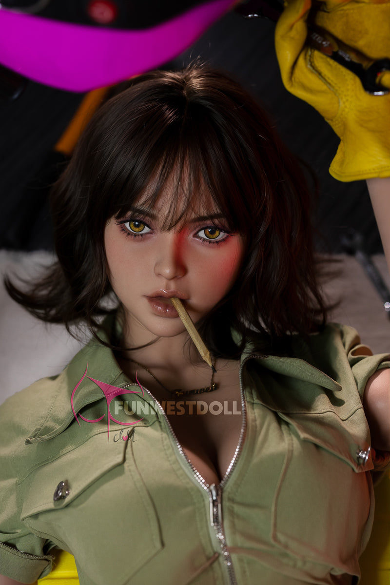 Adriana-Silicone-head-realdoll-Joydoll- FunWestDoll