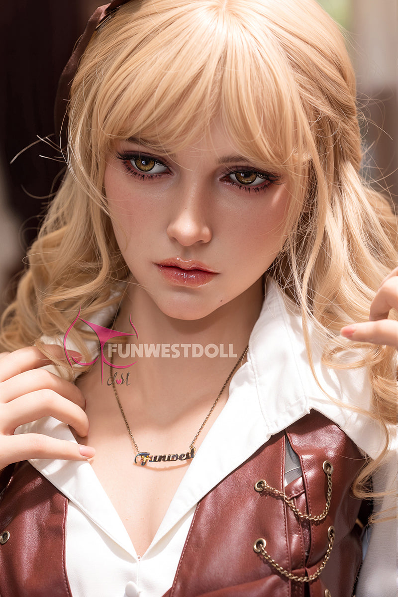 Zinnia-Silicone-head-realdoll-Joydoll- FunWestDoll