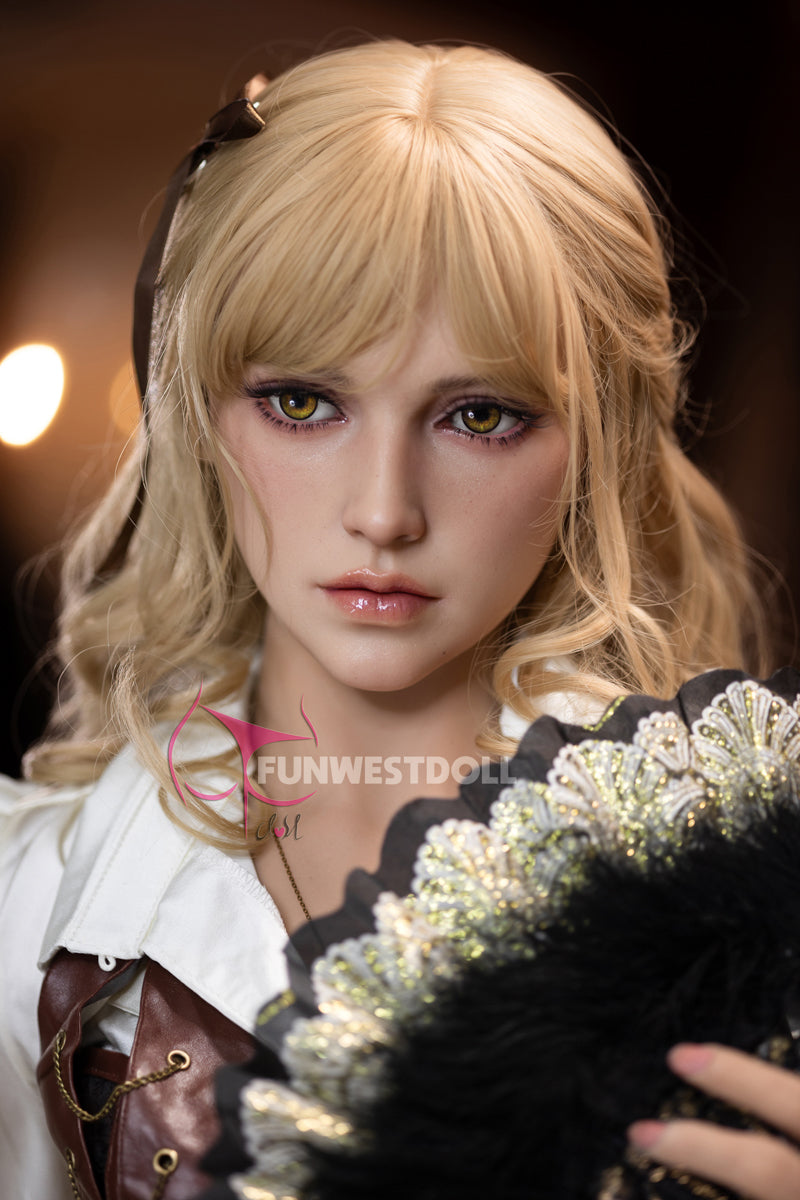 Zinnia-Silicone-head-realdoll-Joydoll- FunWestDoll