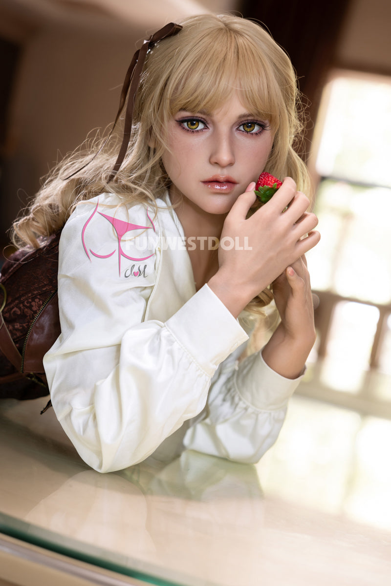 Zinnia-Silicone-head-realdoll-Joydoll- FunWestDoll