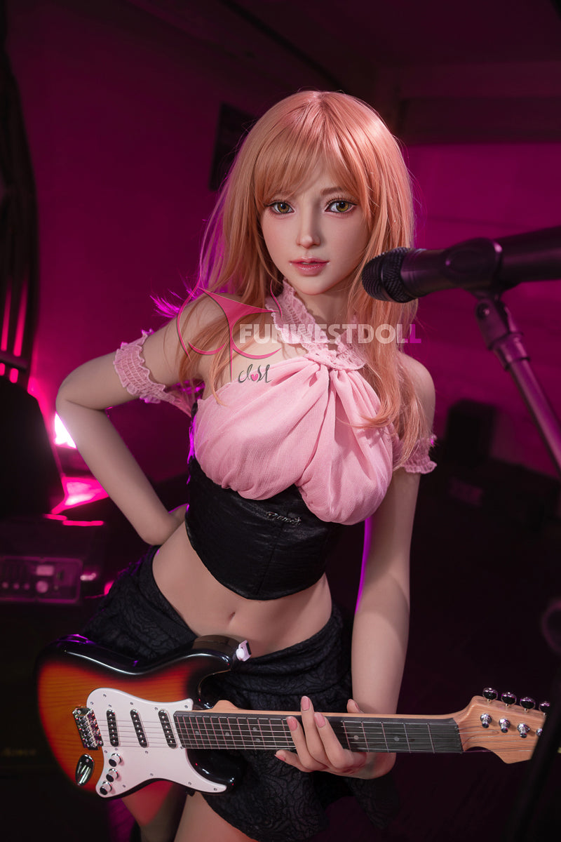 Lilac-Silicone-head-realdoll-Joydoll- FunWestDoll