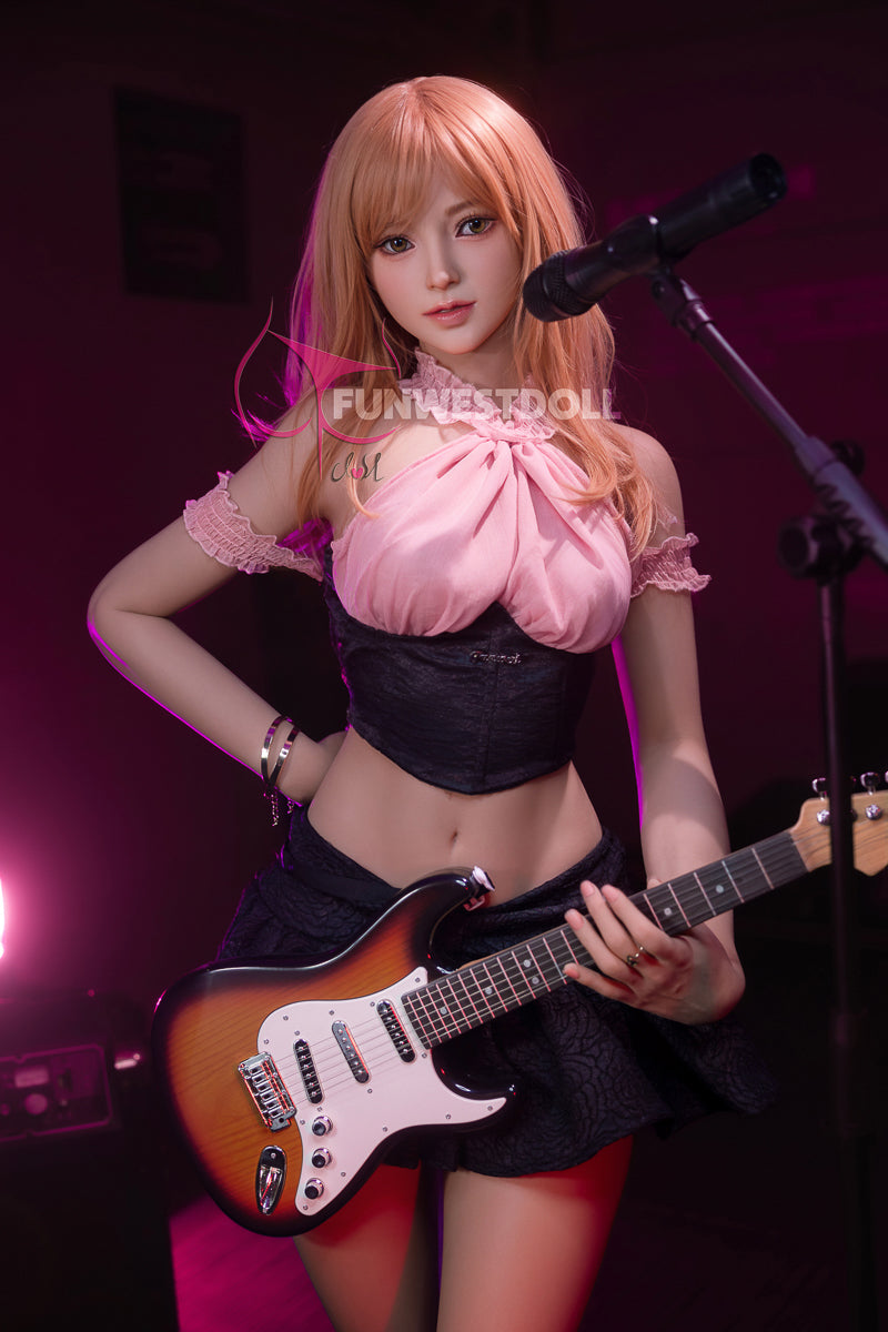 Lilac-Silicone-head-realdoll-Joydoll- FunWestDoll