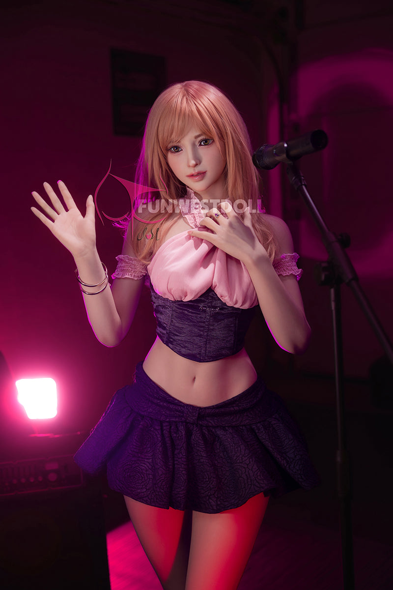 Lilac-Silicone-head-realdoll-Joydoll- FunWestDoll