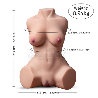 Delia - 45cm Automatic Sex Doll Torso