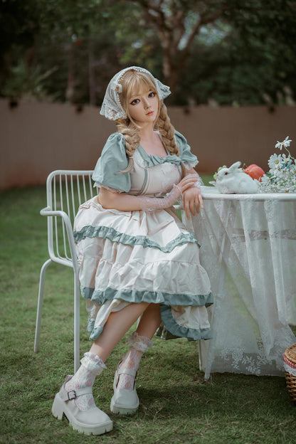 Brit - 148-170cm Premium Lifelike Sex Doll with Soft Silicone Head - SY Doll
