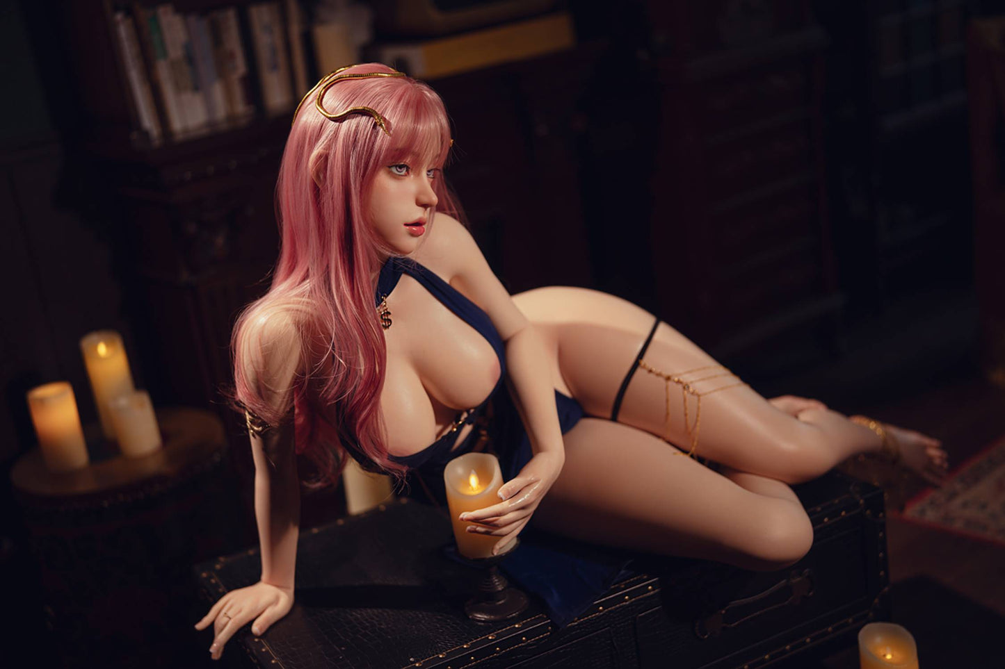 Aurora - 148-164cm Silicone Head Realistic Sex Doll with ROS Oral - SY Doll