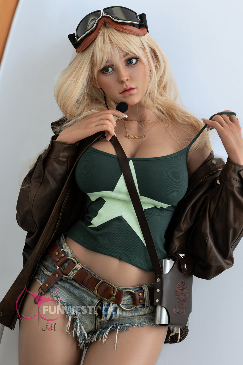 Eva-Silicone-head-realdoll-Joydoll- FunWestDoll