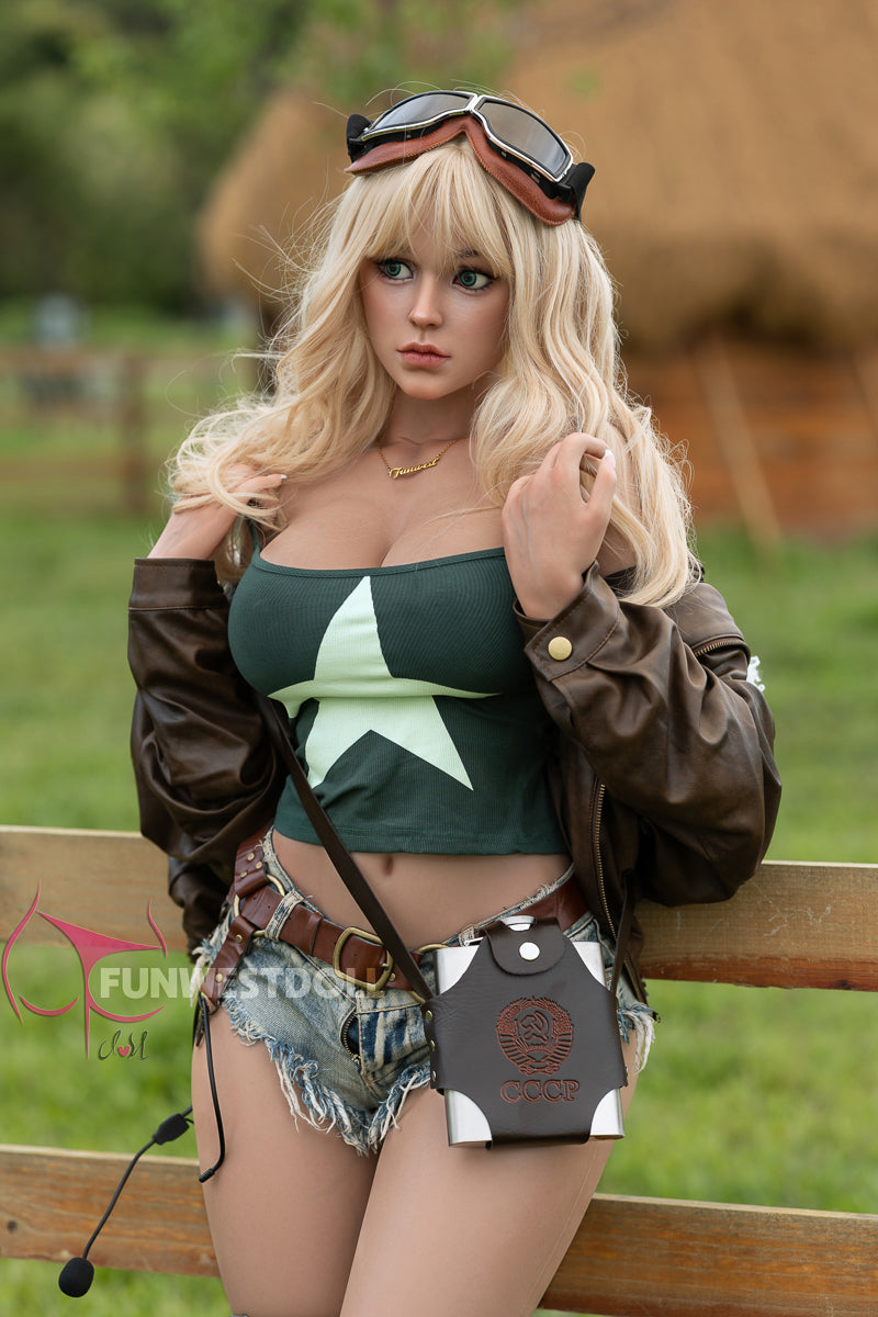 Eva-Silicone-head-realdoll-Joydoll- FunWestDoll