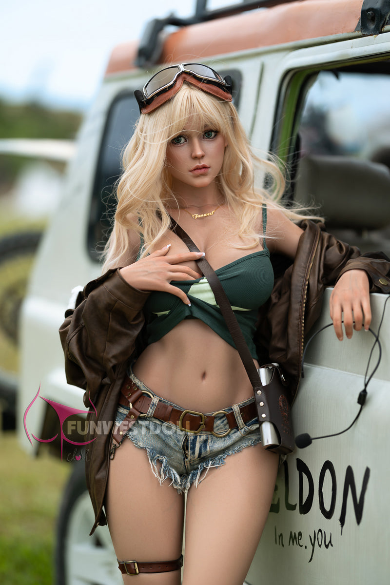 Eva-Silicone-head-realdoll-Joydoll- FunWestDoll