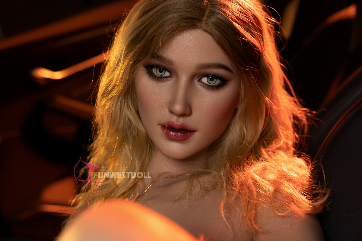 Ellen-Silicone-head-realdoll-Joydoll- FunWestDoll
