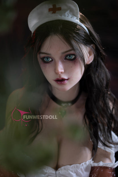 Elaine-Silicone-head-realdoll-Joydoll- FunWestDoll