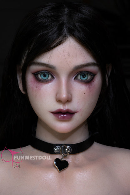 Elaine-Silicone-head-realdoll-Joydoll- FunWestDoll