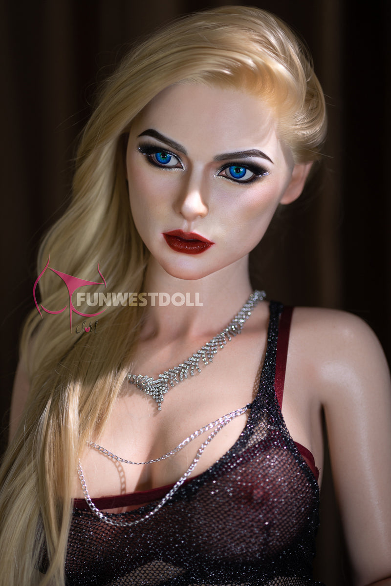 Doris-Silicone-head-realdoll-Joydoll- FunWestDoll