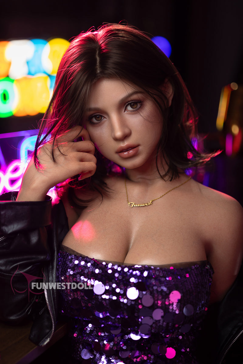 Eloise-Silicone-head-realdoll-Joydoll- FunWestDoll