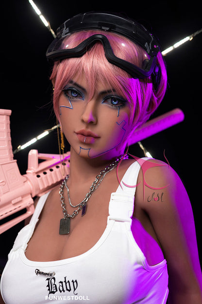 Carrie-Silicone-head-realdoll-Joydoll- FunWestDoll