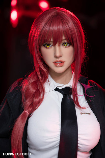 Angelina-Silicone-head-realdoll-Joydoll- FunWestDoll