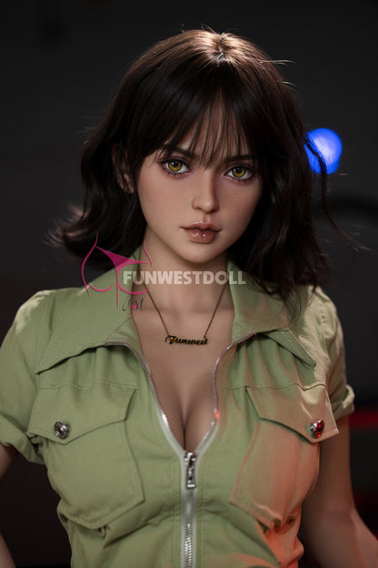 Adriana-Silicone-head-realdoll-Joydoll- FunWestDoll