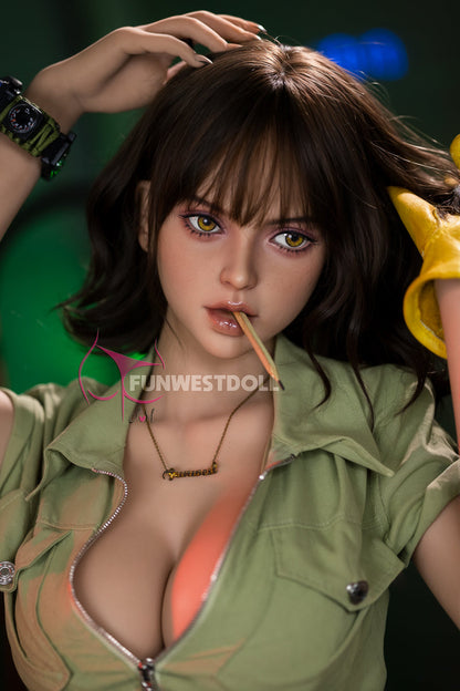 Adriana-Silicone-head-realdoll-Joydoll- FunWestDoll