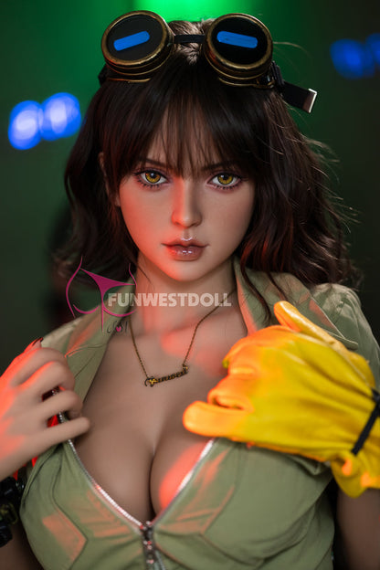 Adriana-Silicone-head-realdoll-Joydoll- FunWestDoll