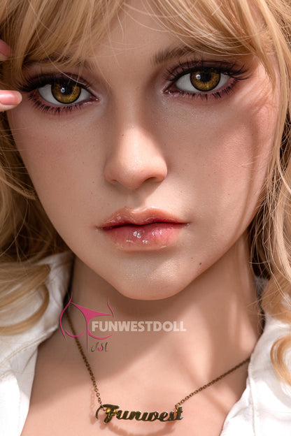 Zinnia-Silicone-head-realdoll-Joydoll- FunWestDoll