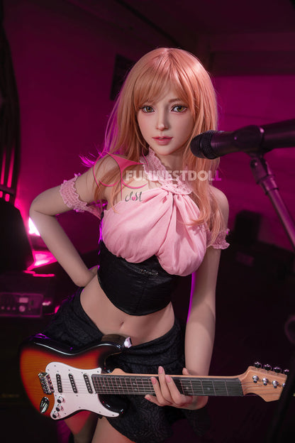 Lilac-Silicone-head-realdoll-Joydoll- FunWestDoll