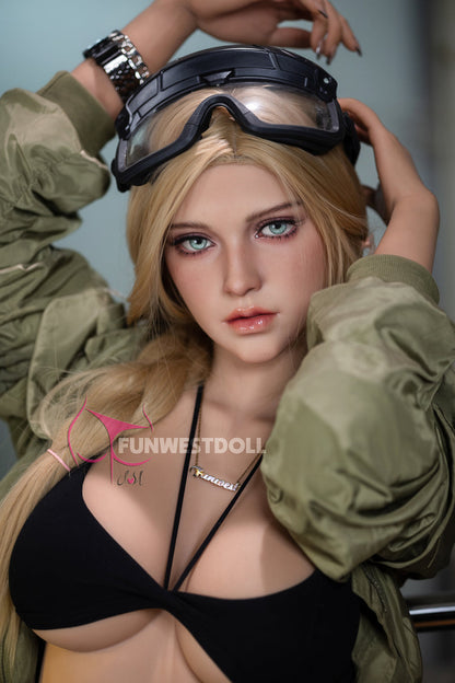 AzaleaSilicone-head-realdoll-Joydoll- FunWestDoll