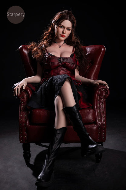 Genie - 172cm F-cup Silicone Head Sex Doll with Lightweight Body – Starpery Doll